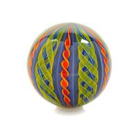 Mark Matthews, (American, b. 1948), Large Art Glass Marble
