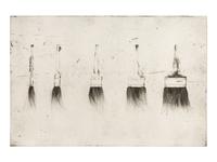 Five Paintbrushes (First State)