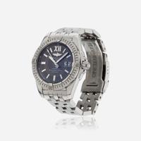 A stainless steel bracelet sports watch, Breitling Windrider Cockpit A49350