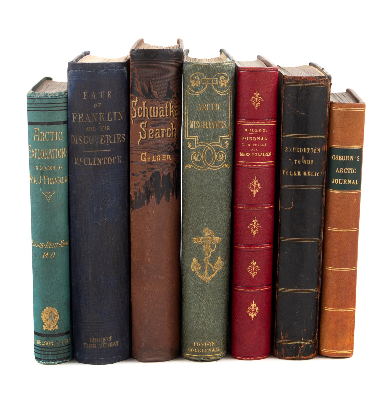 [FRANKLIN EXPEDITION]. A group of 7 works, comprising: