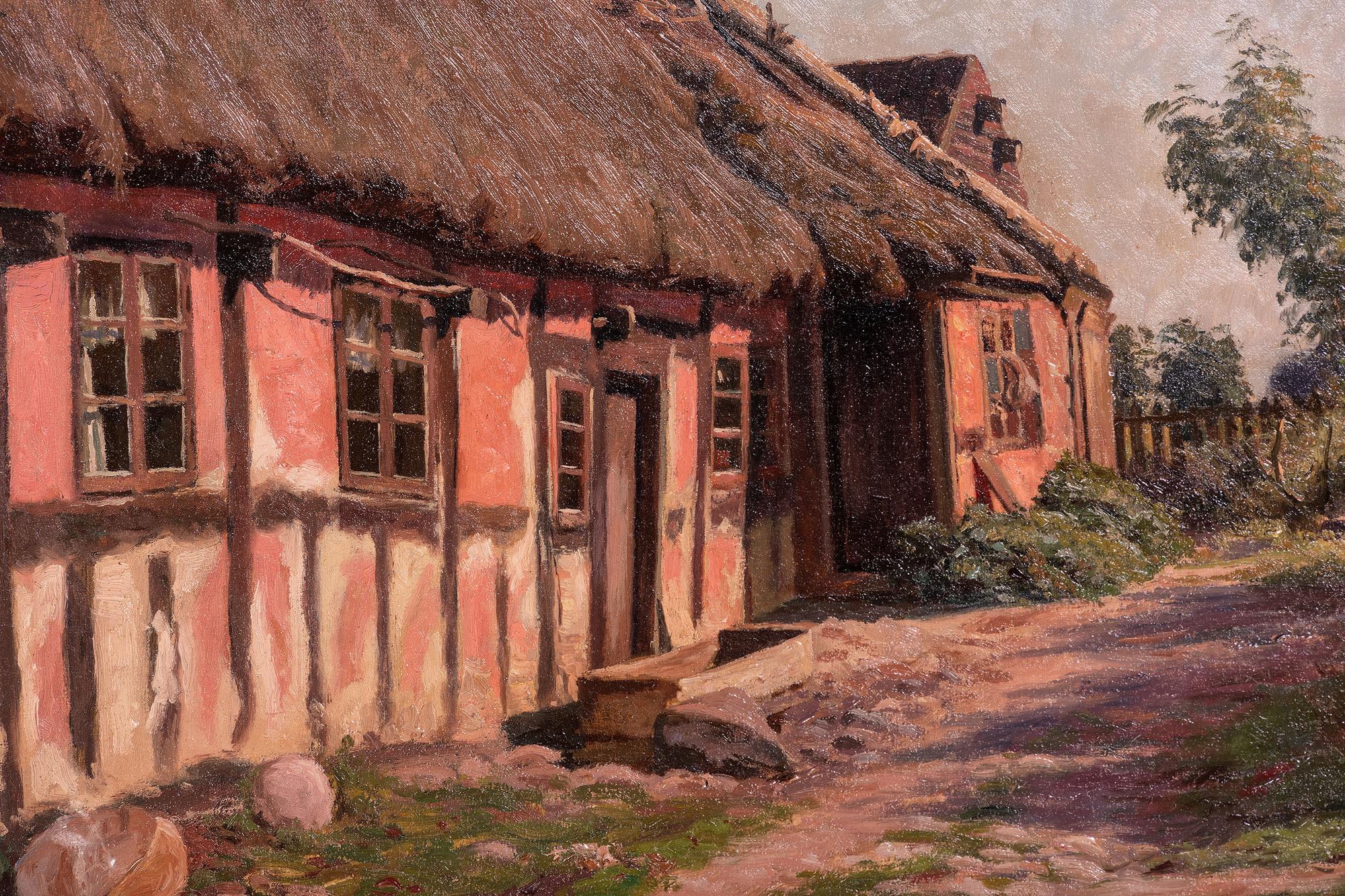 Two Danish Village Scenes