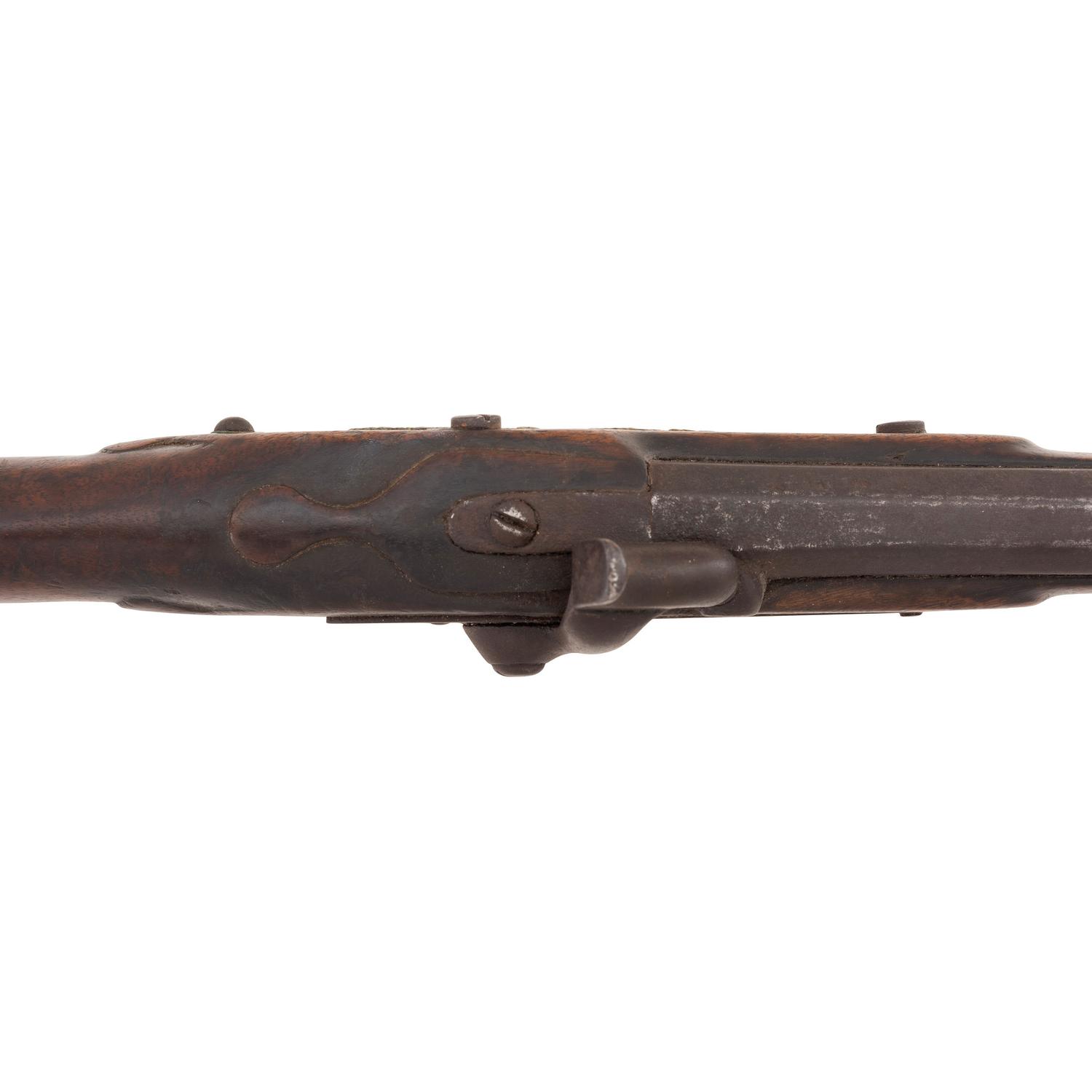 Percussion Northwest Trade Gun by Barnett Dated 1889