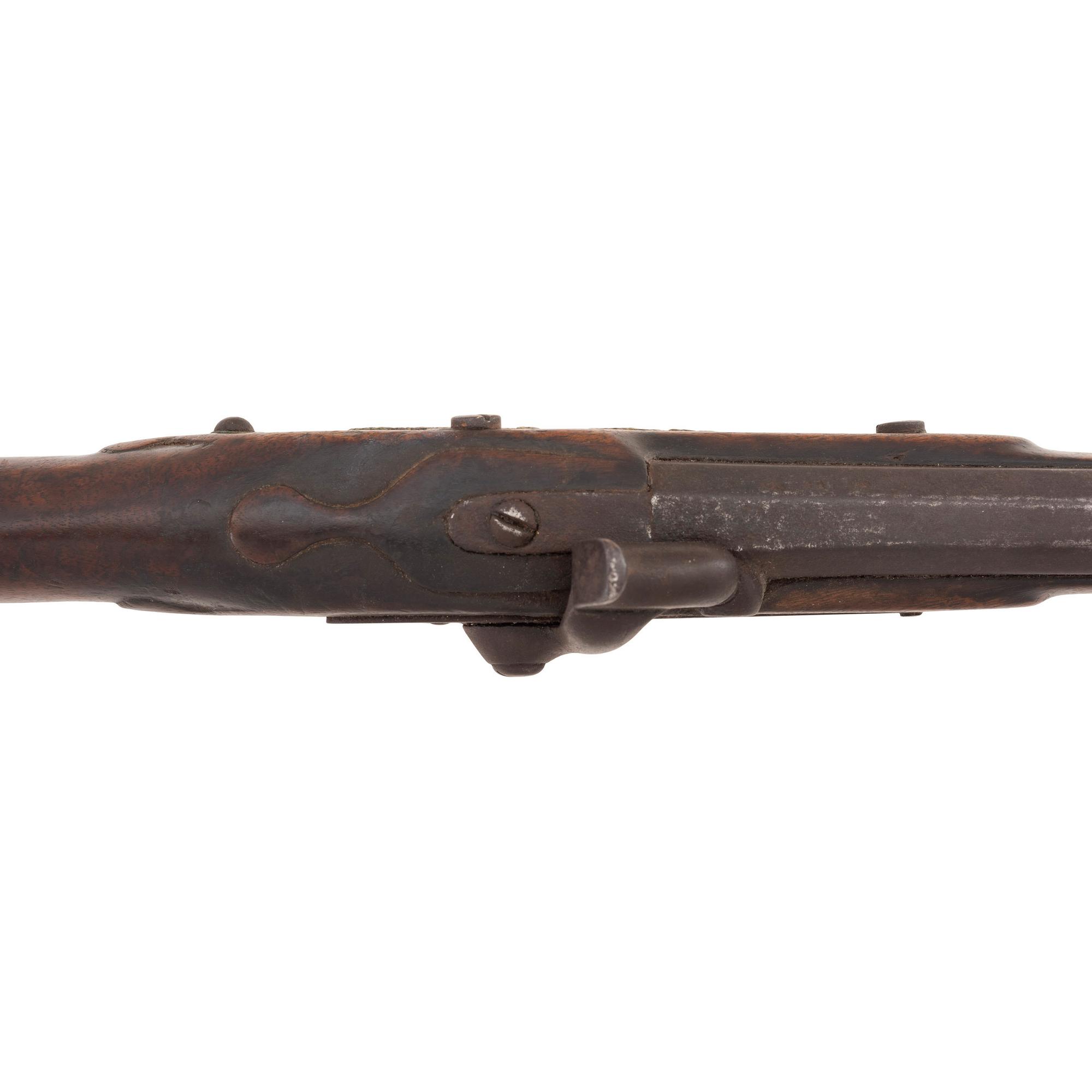 Percussion Northwest Trade Gun by Barnett Dated 1889