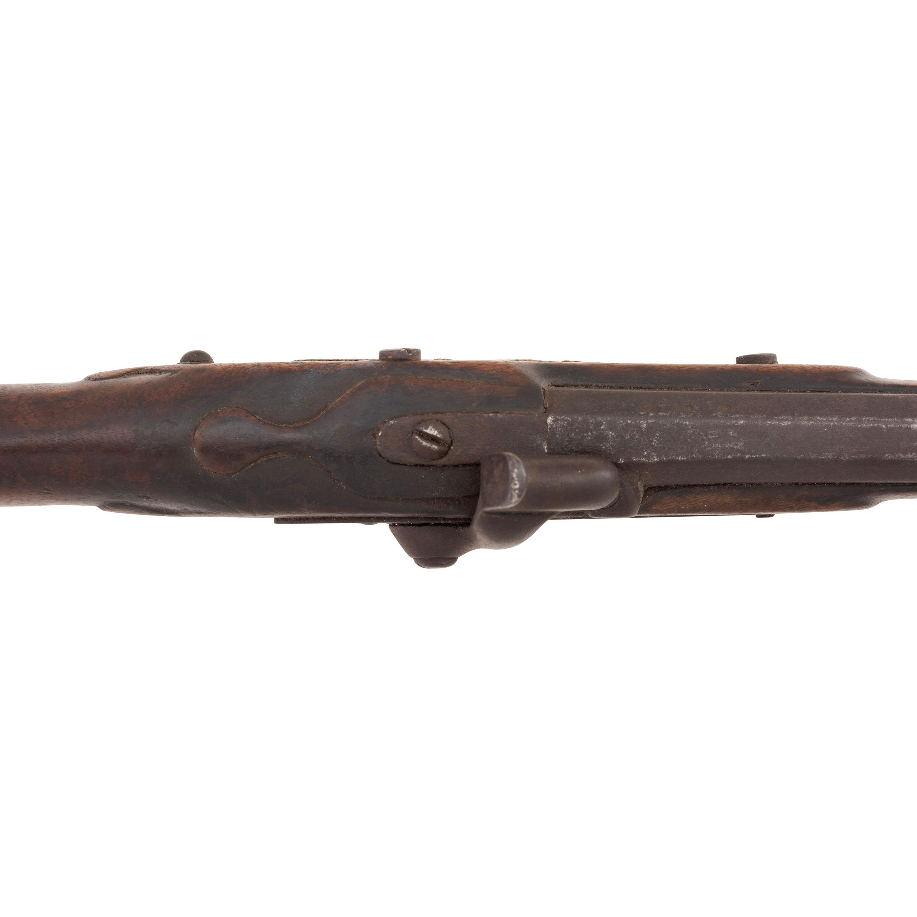 Percussion Northwest Trade Gun by Barnett Dated 1889