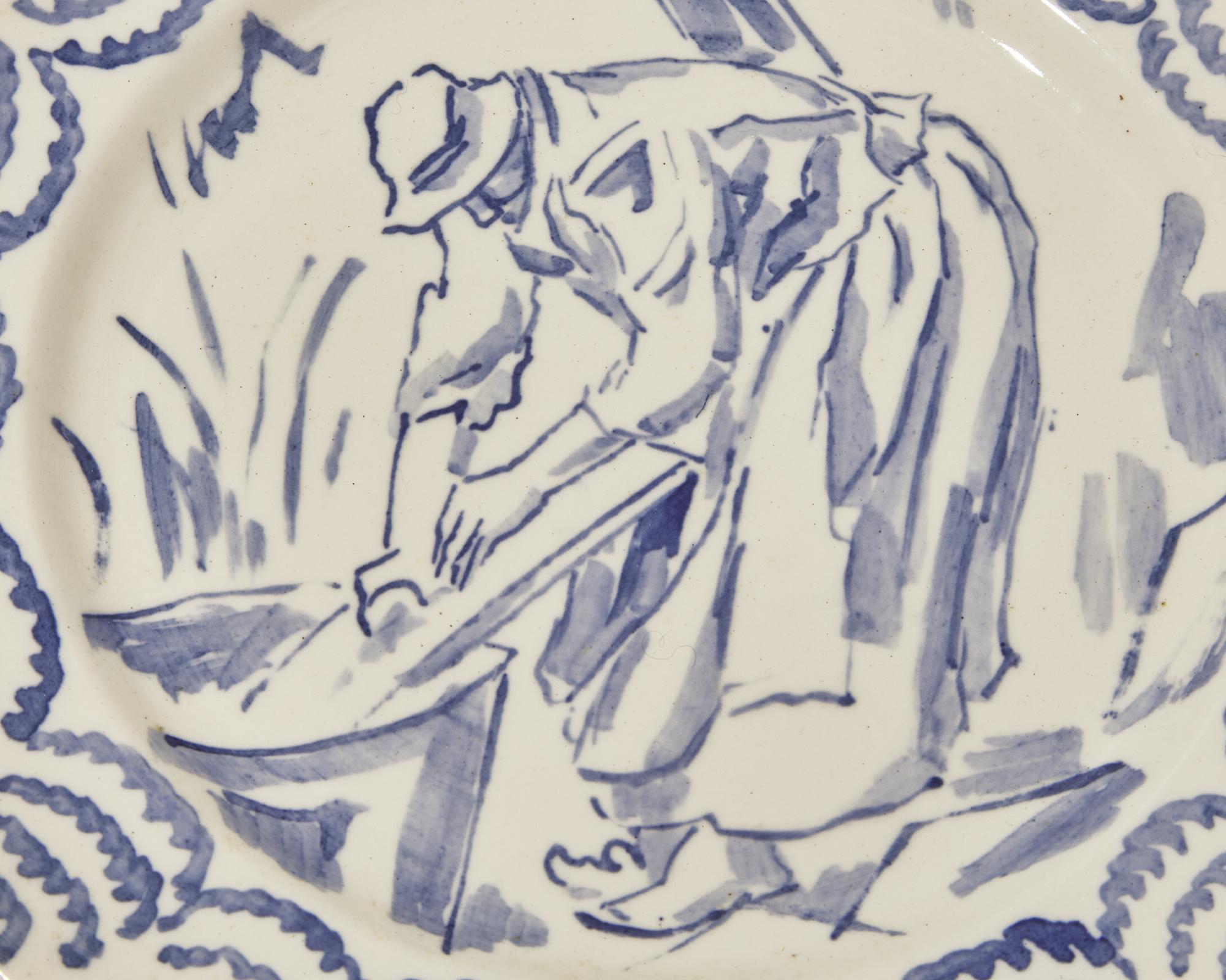 A Wedgwood Creamware Plate
