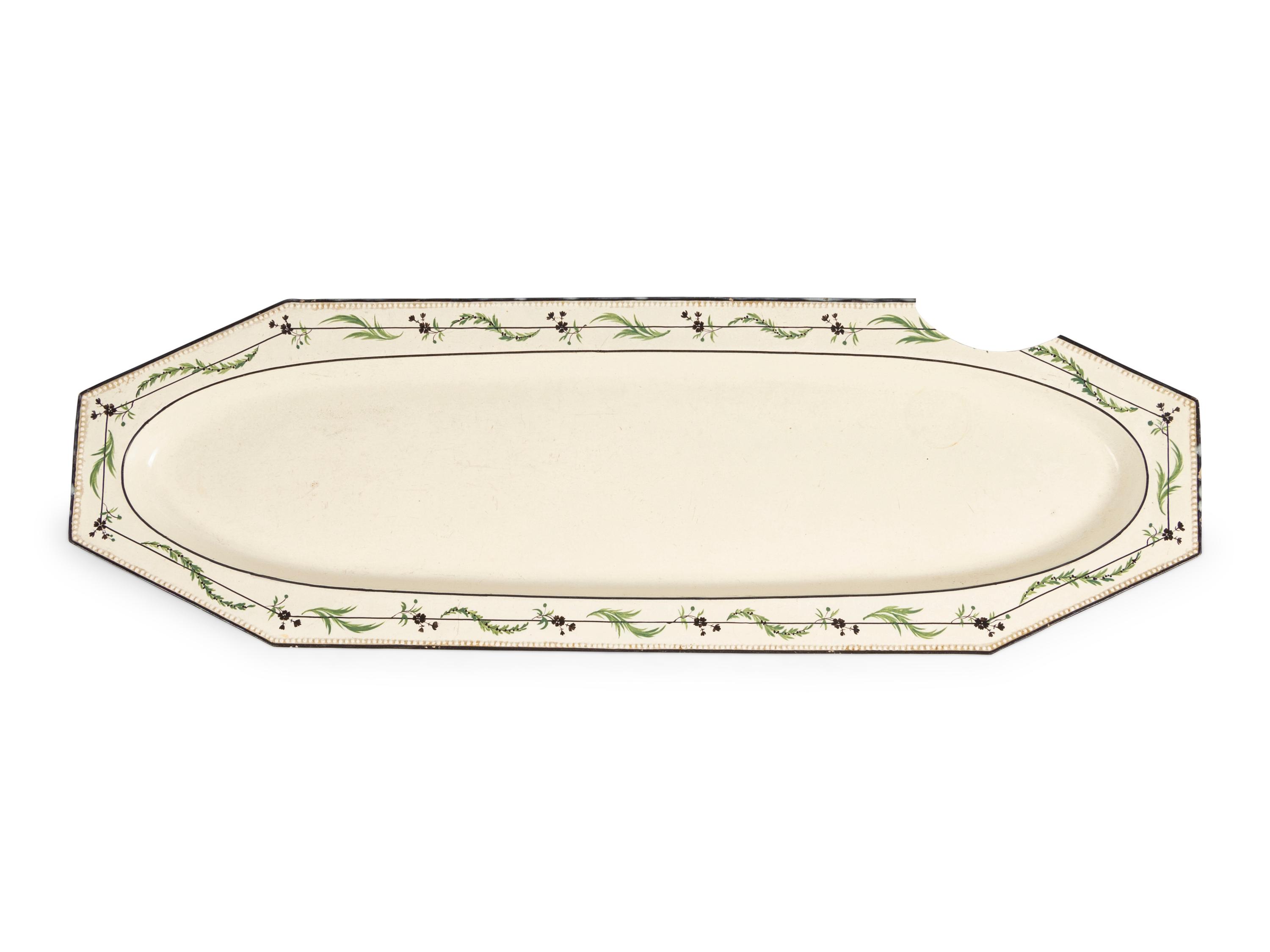 Five French Faience Articles
