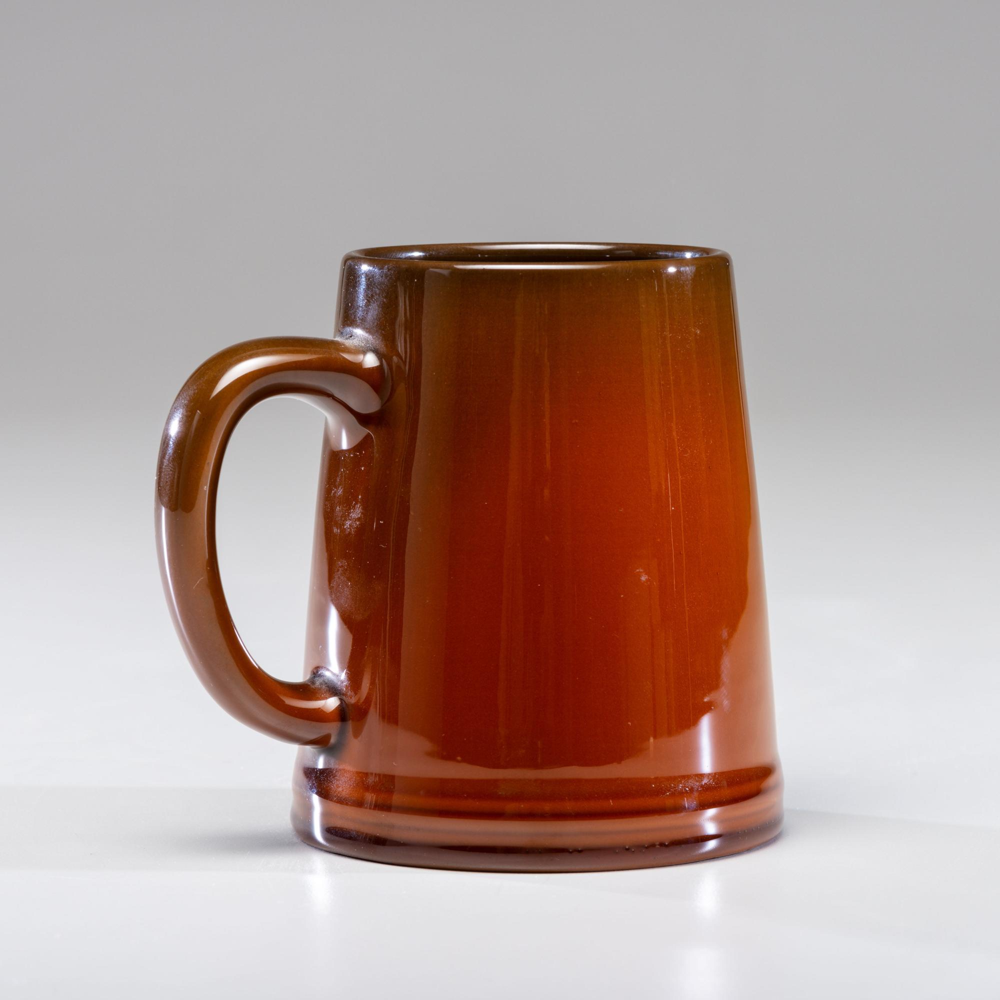 Standard Glaze Mug with Dog, 1933