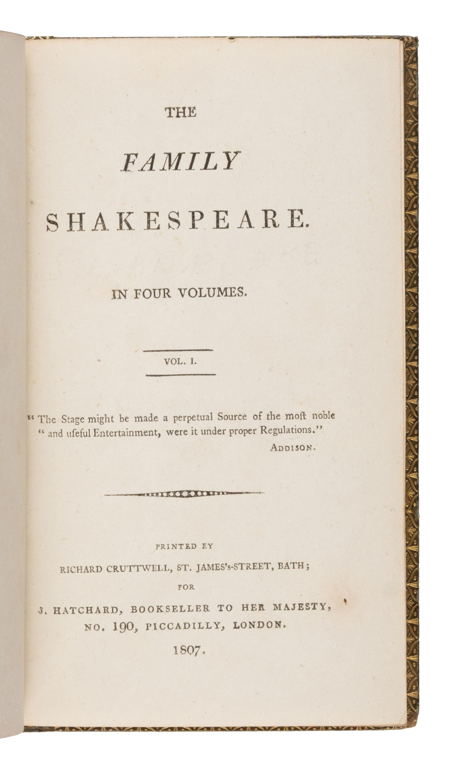 [Literature] Shakespeare, William. The Family Shakespeare