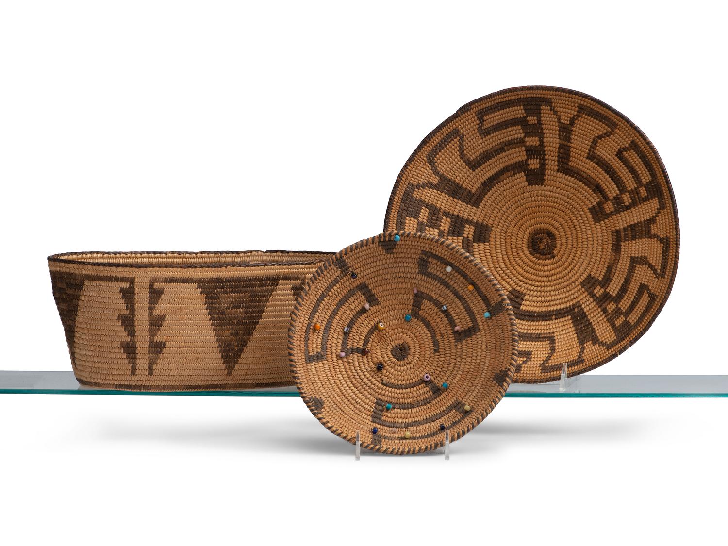 Akimel O'odham Baskets