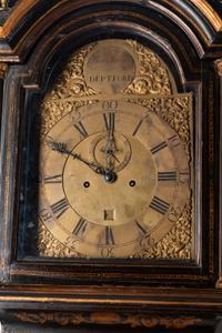 A George III Black-Japanned Longcase Clock — BENJAMIN HEELEY, DEPTFORD, 18TH CENTURY