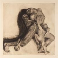 Tod und Frau (Death and The Woman) , 1910