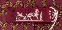 A Group of Three Hermes Silk Ties,