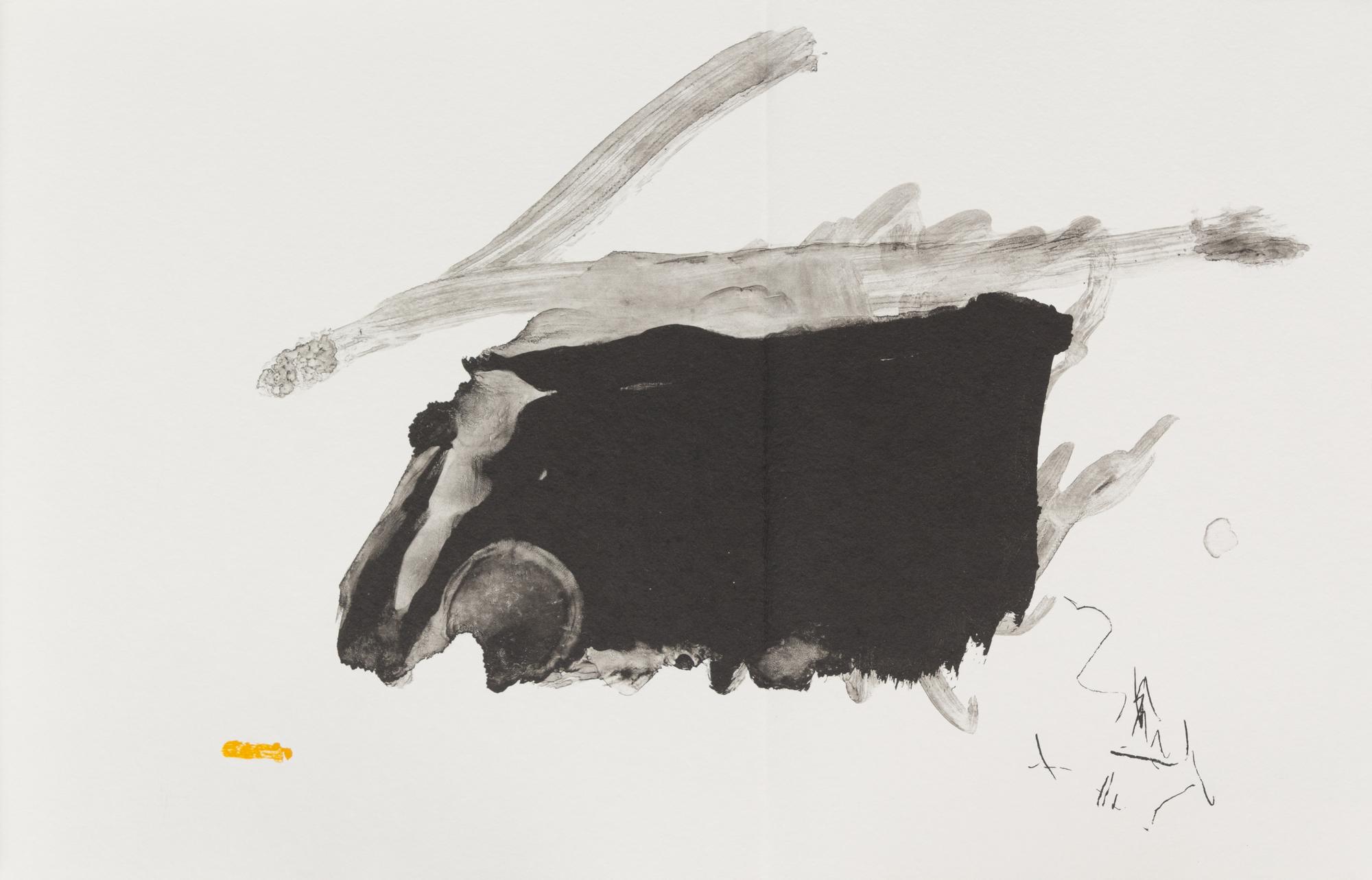 Robert Mortherwell, (American, 1915-1991), El Negro, 1983 (Book comprising 19 lithographs illuminating the poem El Negro Motherwell by
