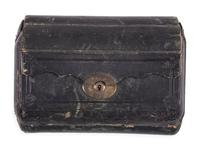Civil War-period officer's grooming kit identified to W.M. Canby. 1860.