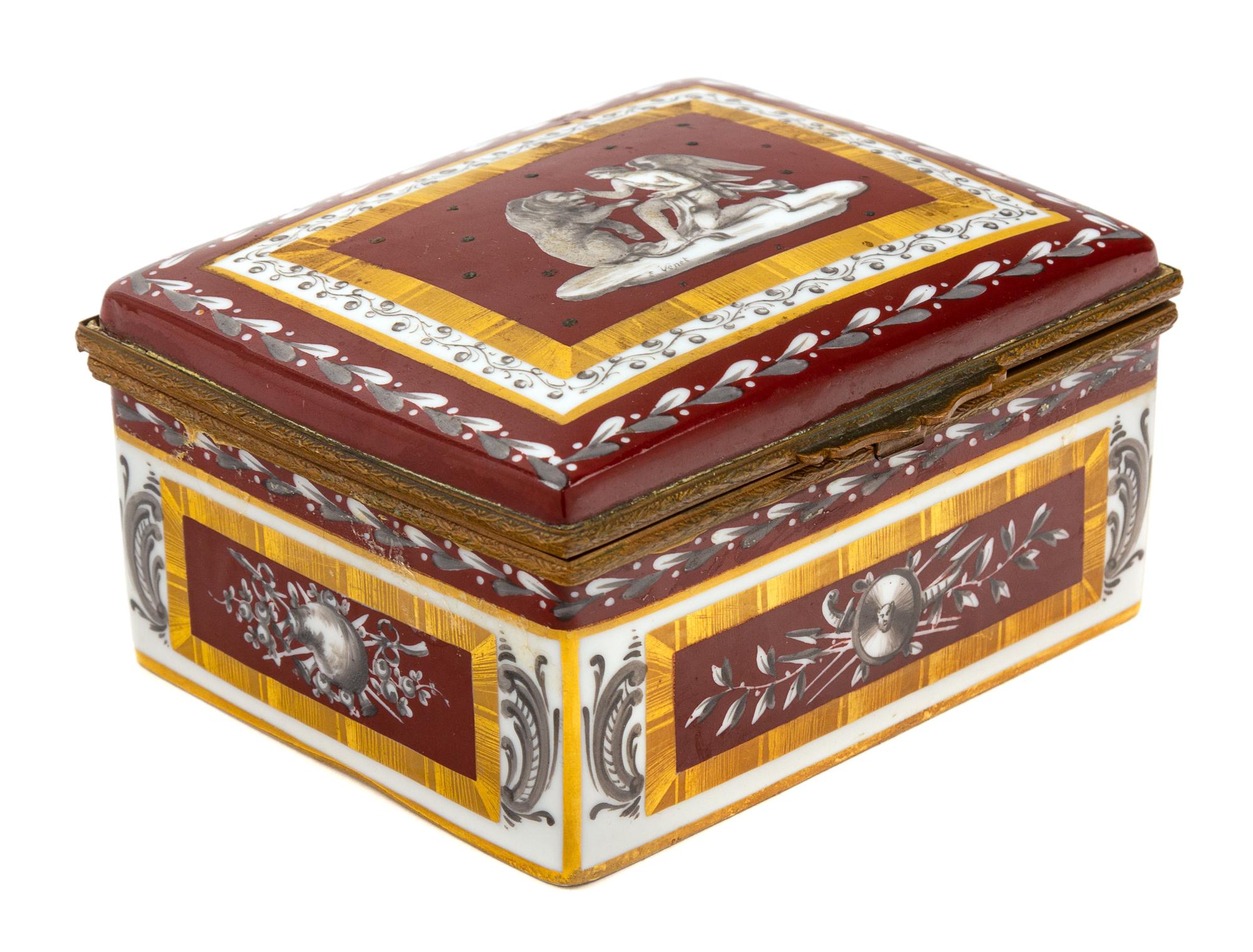A French Porcelain Box