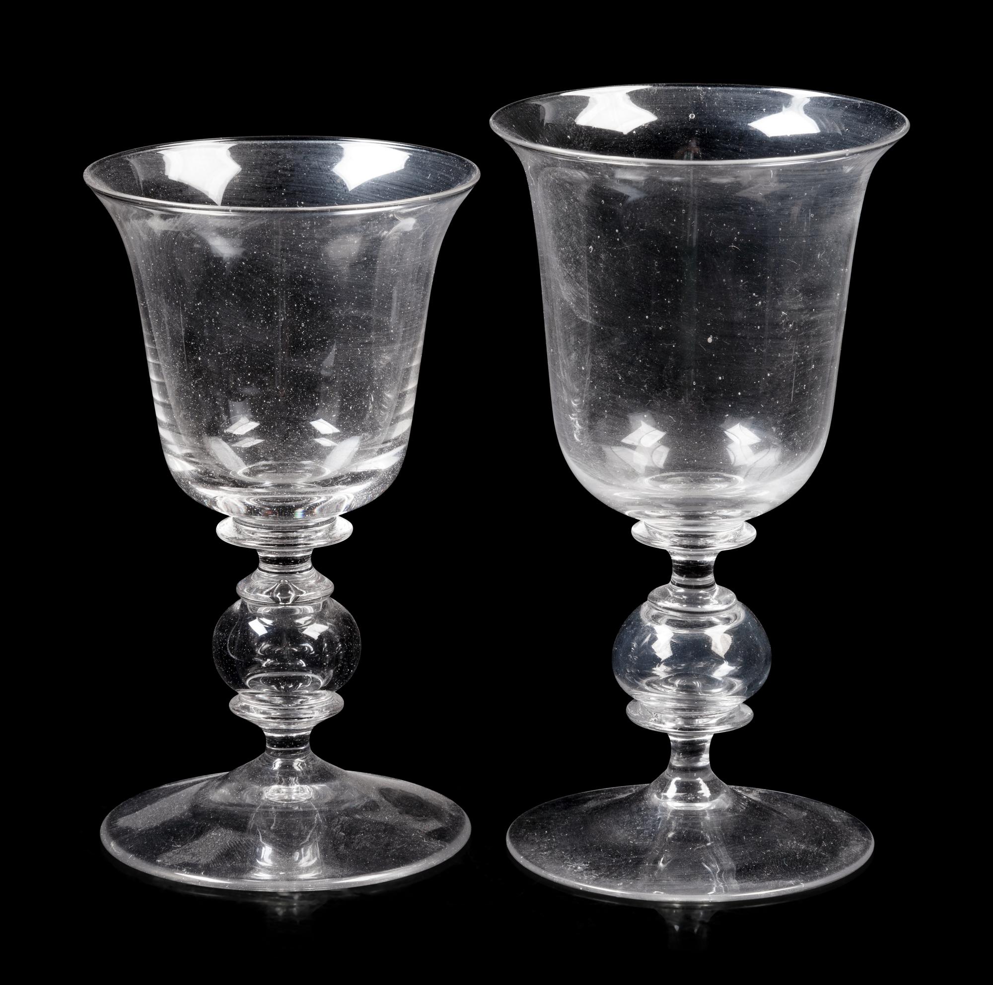 A Collection of Ball-Stemmed Goblets