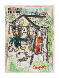 [DERRIÈRE LE MIROIR - CHAGALL]. Derrière Le Miroir. No. 27/28 March/April 1950. Paris: Maeght Éditeur, 1950.