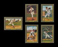 A Collection of Perez-Steele Signed Autograph Hall of Fame Great Moments Cards