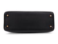 Hermès Black Leather 32cm Kelly Bag