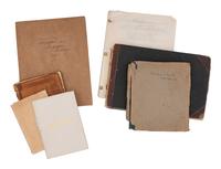 [WESTERN AMERICANA -- CIVIL WAR -- LINCOLN]. Papers of Captain Joseph Claypoole Clark, 4th US Light Artillery, Battery E, WIA Antietam, including frontier and Civil War correspondence, photography, and appointment signed by Lincoln as President.