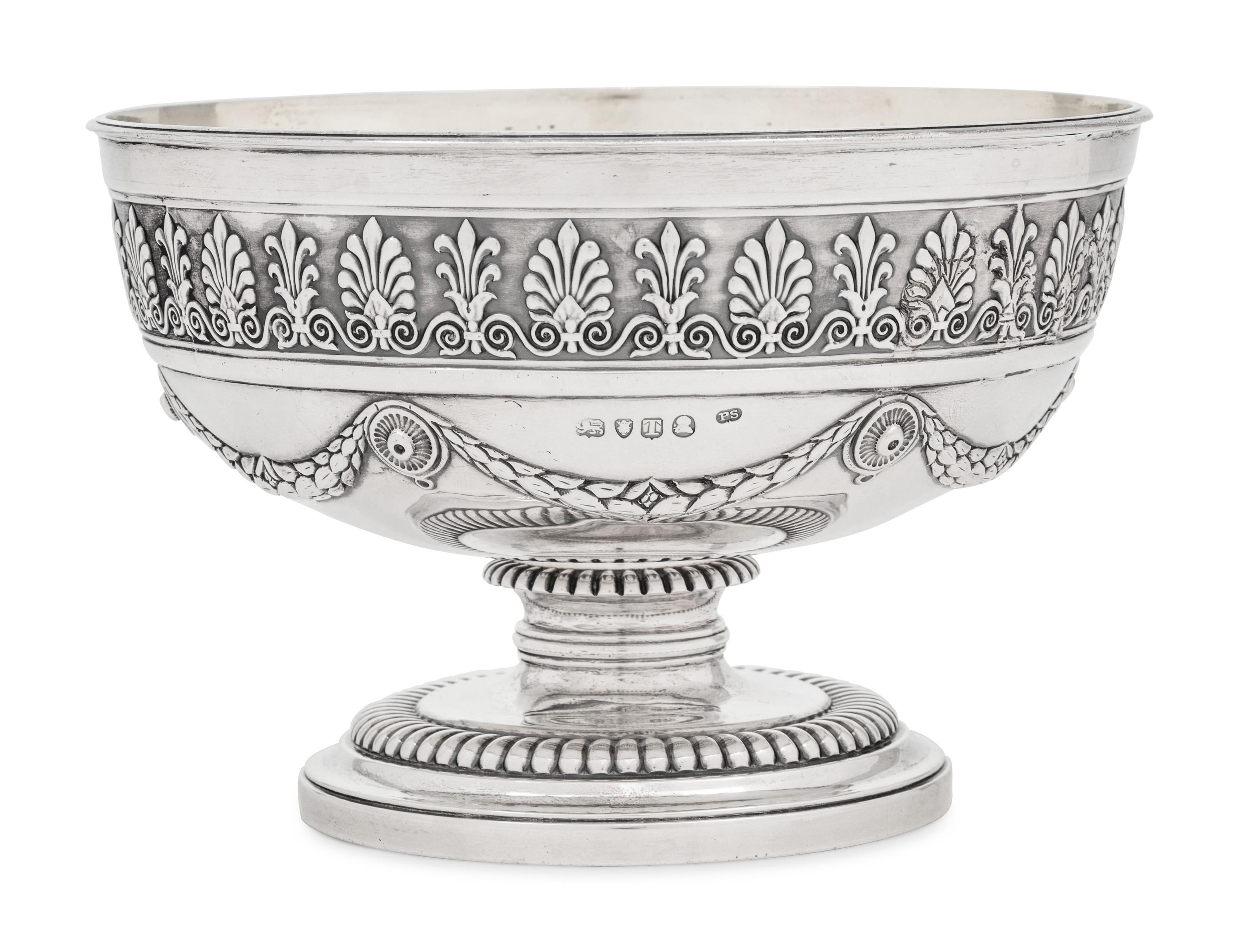 A Paul Storr Silver Fruit Bowl