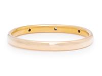 BICOLOR GOLD AND DIAMOND BANGLE BRACELET