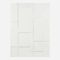 Burton Wasserman (American, 1929-2017) Triptych of Enameled Relief Panels, USA, 1972