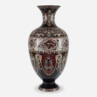 A massive Japanese cloisonné vase late 19th century