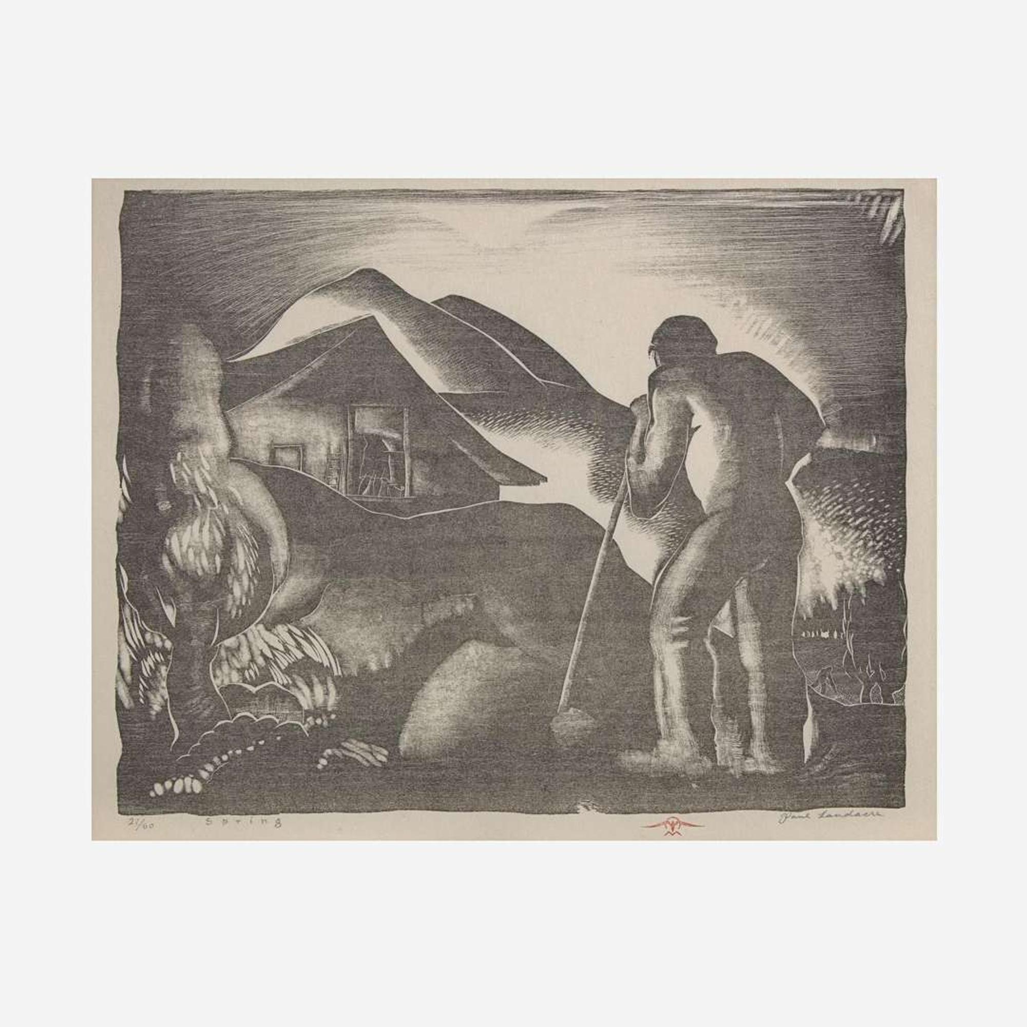 [Prints] Landacre, Paul Spring