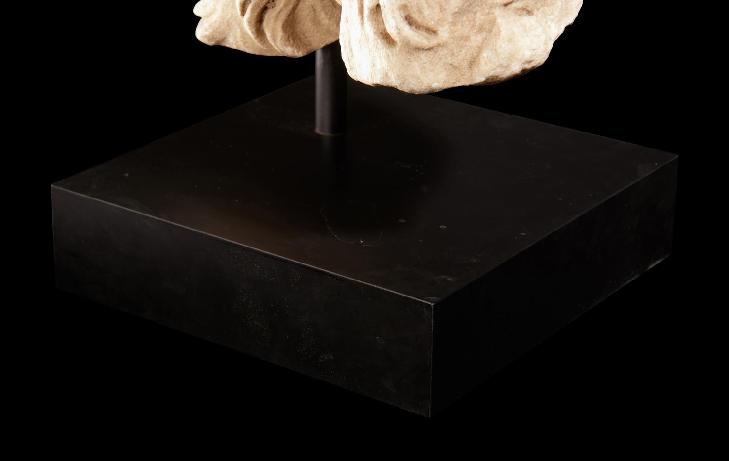 A Roman Marble Lower Torso of a Satyr