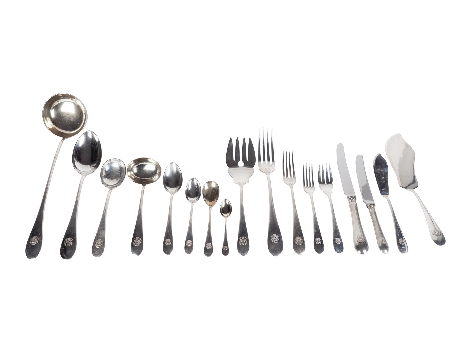 A 308-Piece BR Hemple .800 Silver Flatware Service — SECOND QUARTER 20TH CENTURY