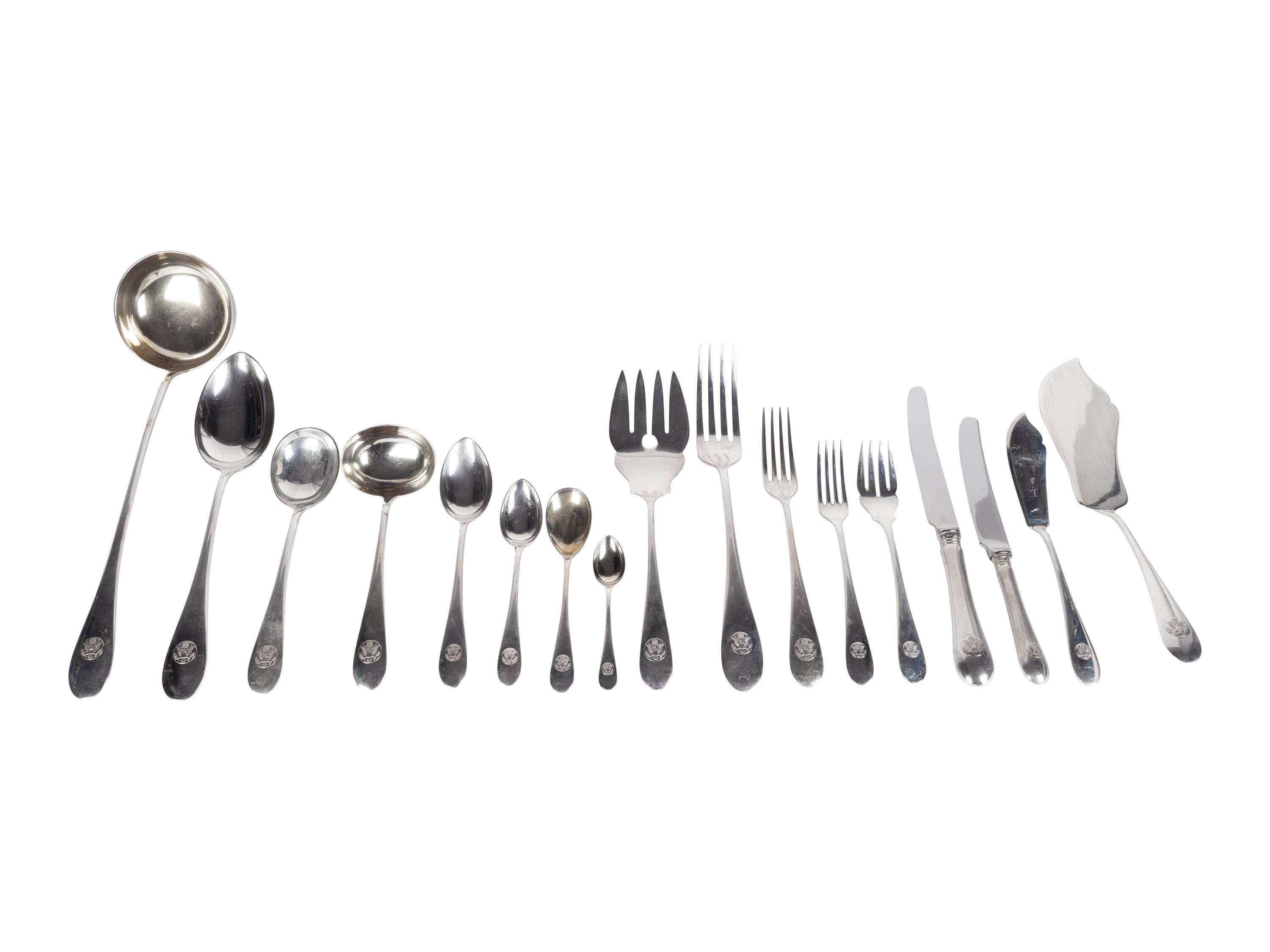 A 308-Piece BR Hemple .800 Silver Flatware Service — SECOND QUARTER 20TH CENTURY