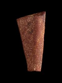 An Egyptian Red Sandstone Foot Fragment