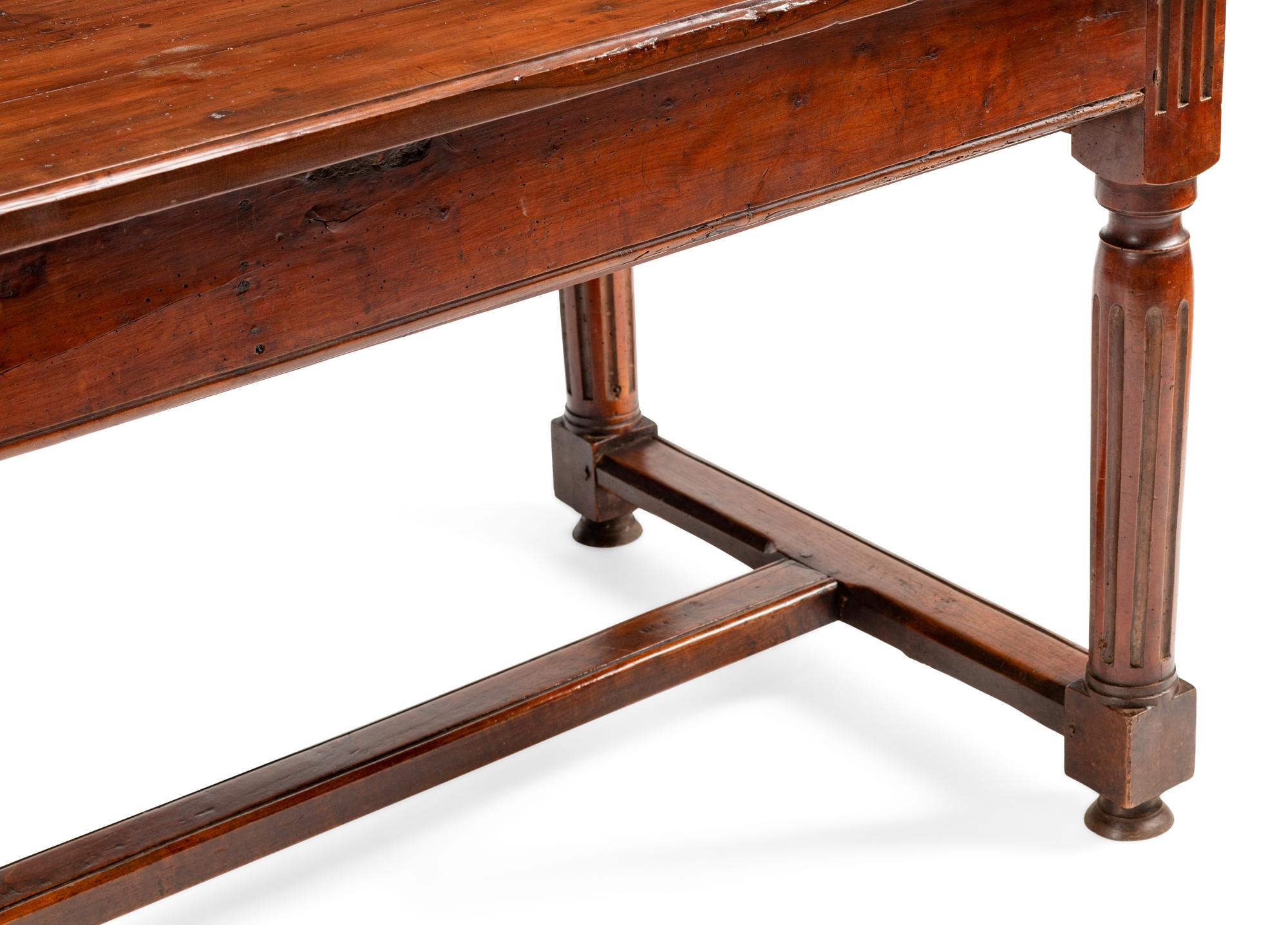 A Louis XVI Walnut Table
