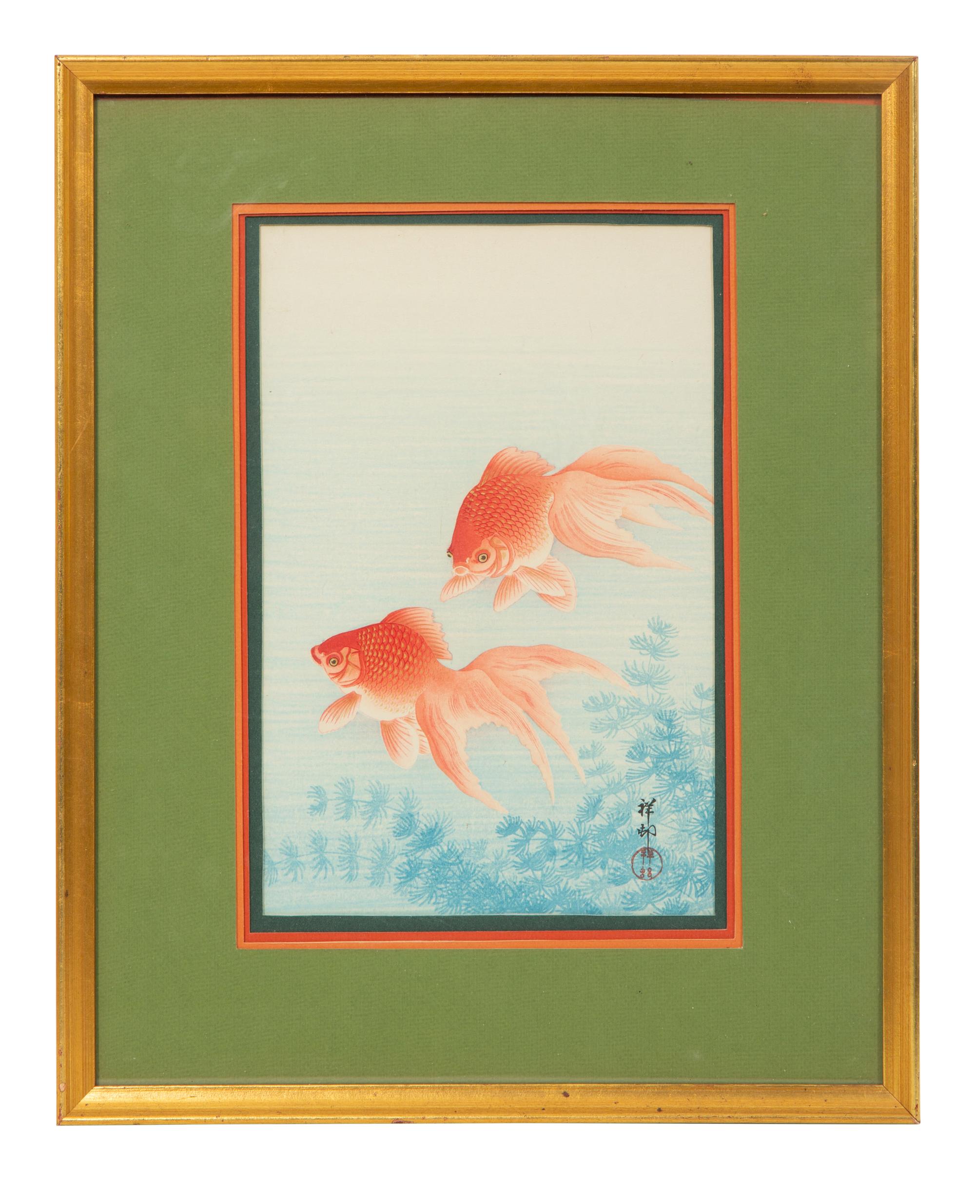 A Group of Three Japanese Wood Block Prints