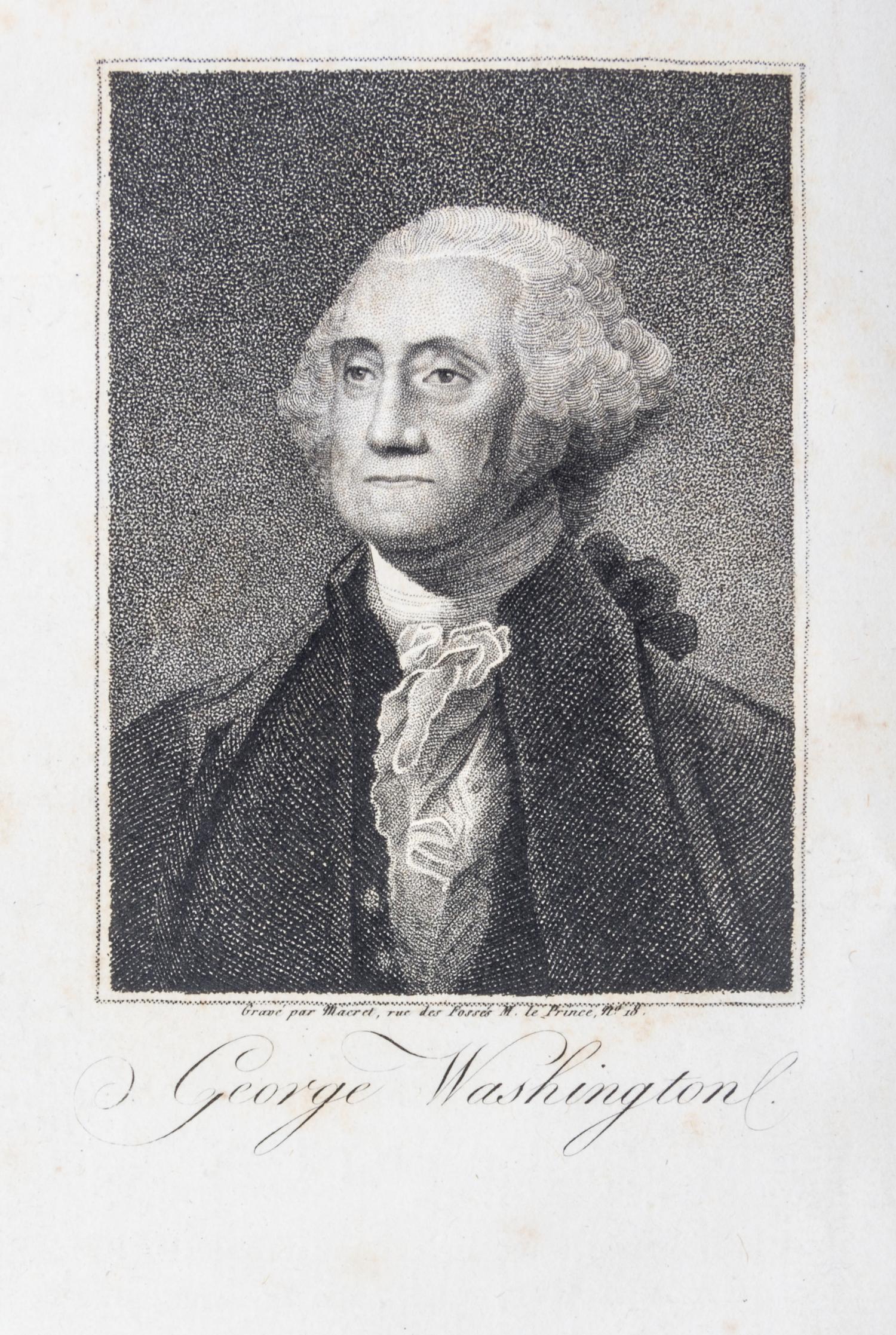 Ramsay, David. Vie de Georges Washington, General en chef desarmees des Etats Unis. Paris, 1809.