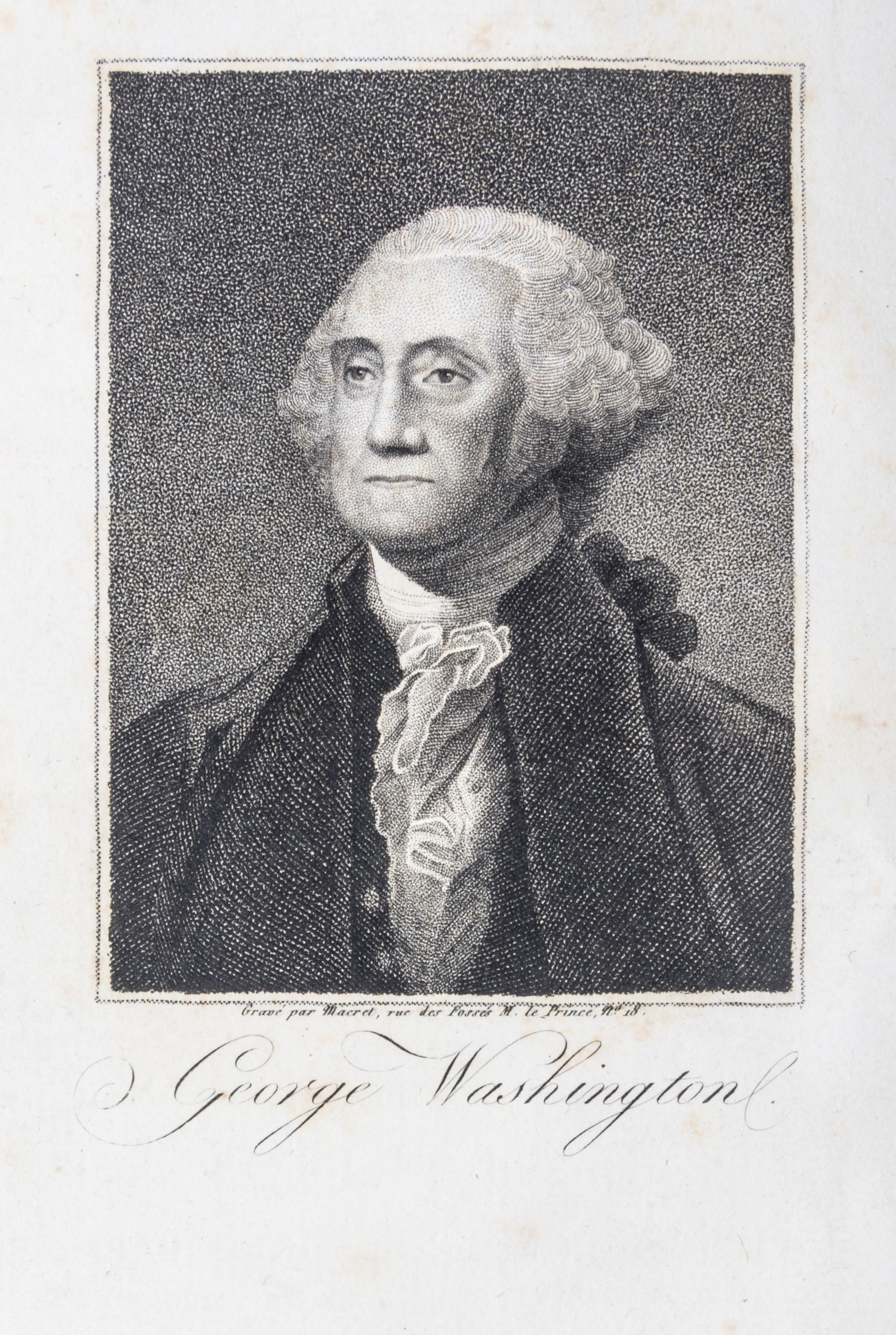 Ramsay, David. Vie de Georges Washington, General en chef desarmees des Etats Unis. Paris, 1809.