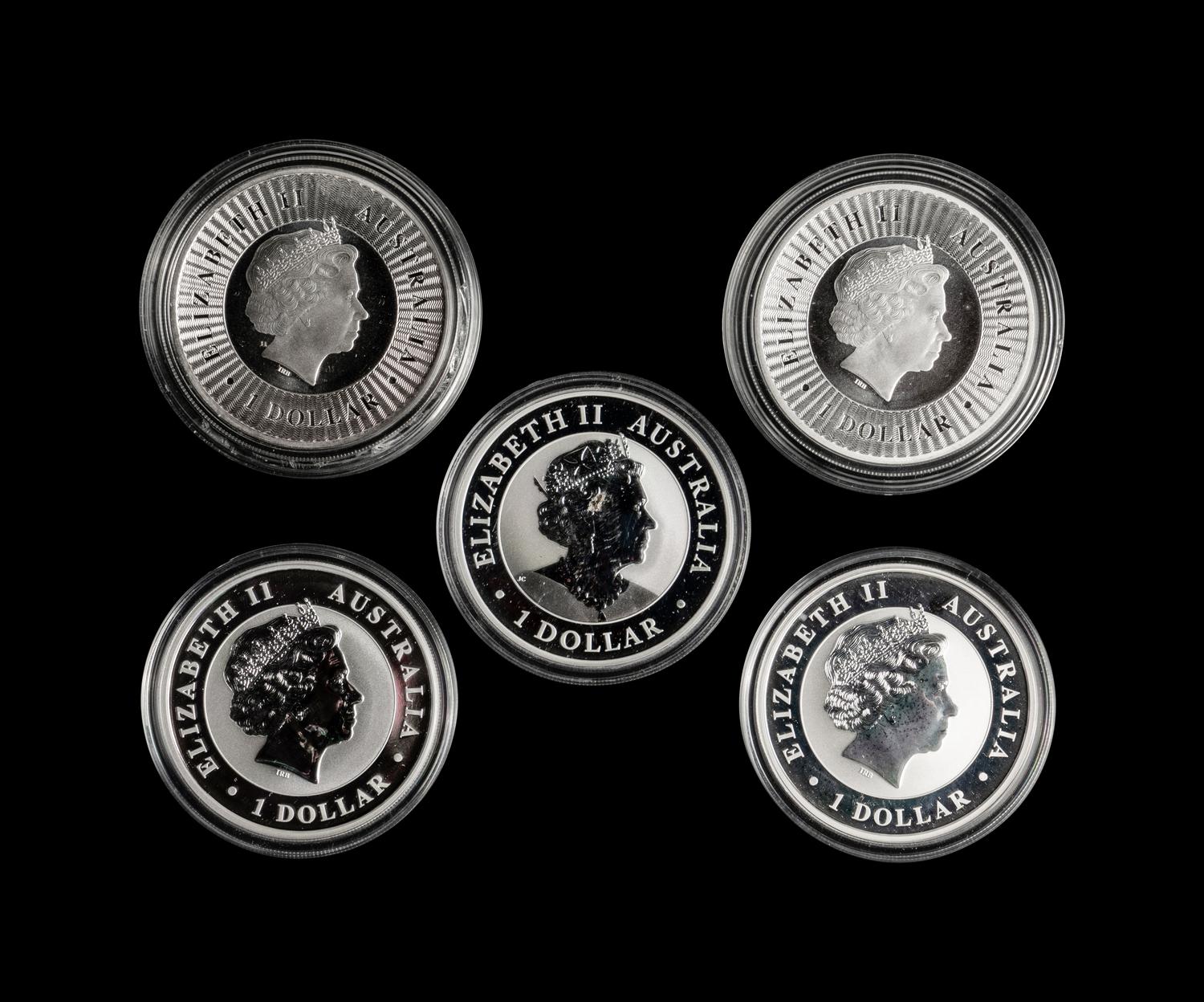 [AUSTRALIA] A Large Collection of Australian Silver Coins
