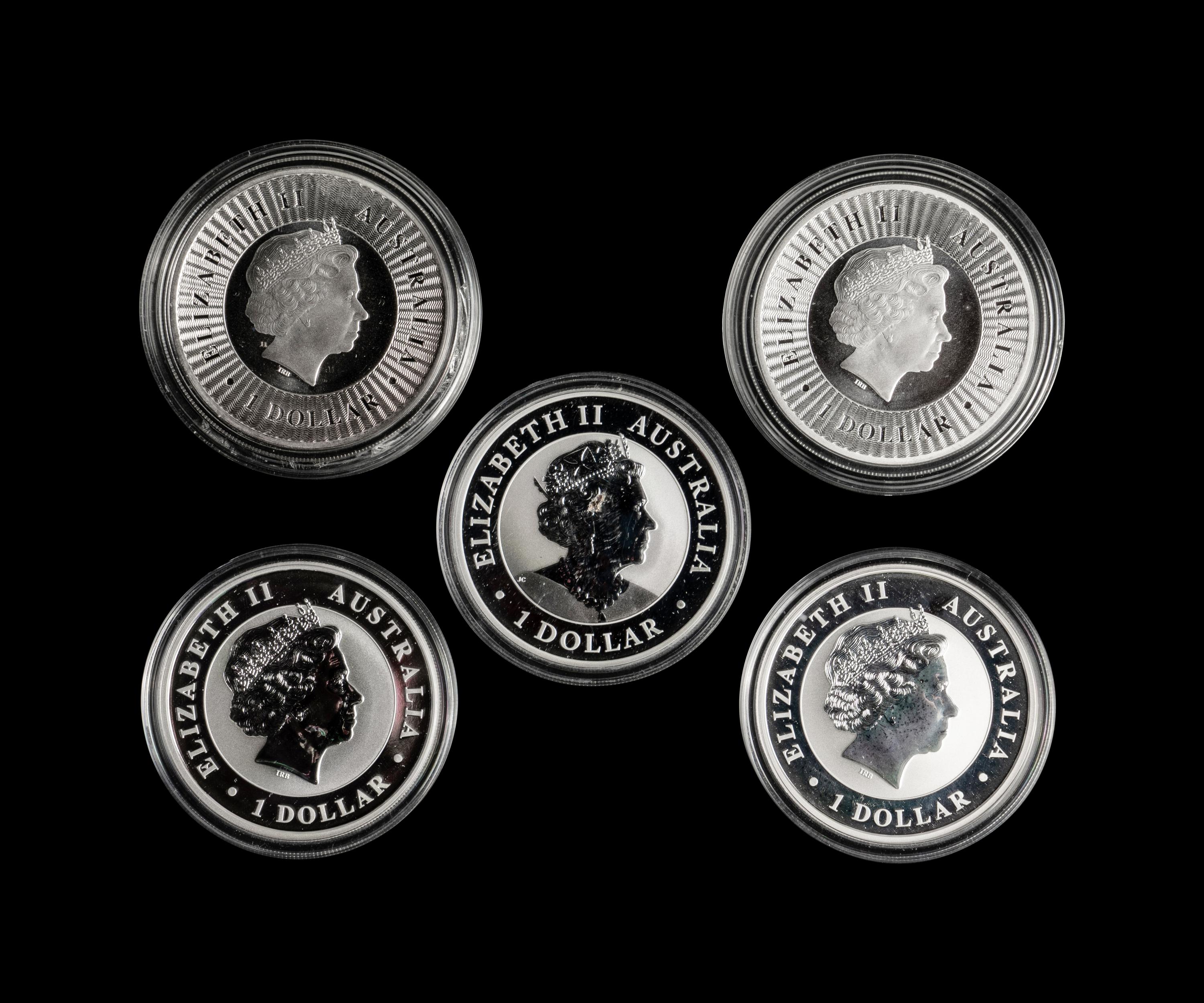 [AUSTRALIA] A Large Collection of Australian Silver Coins