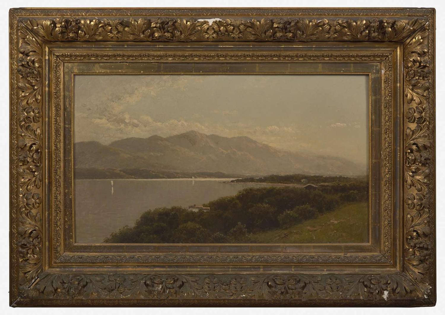 John Bunyan Bristol (American, 1826–1909) - View Across a Lake
