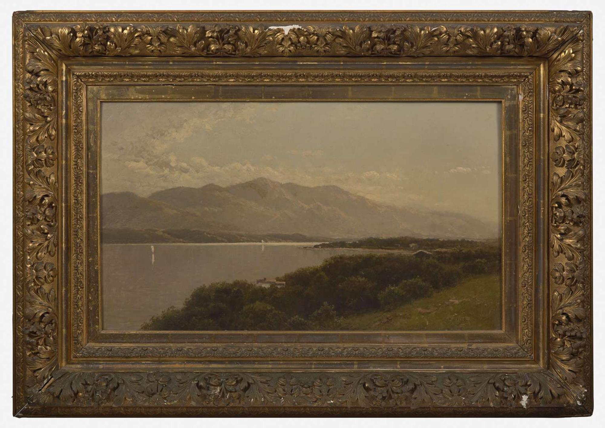 John Bunyan Bristol (American, 1826–1909) - View Across a Lake
