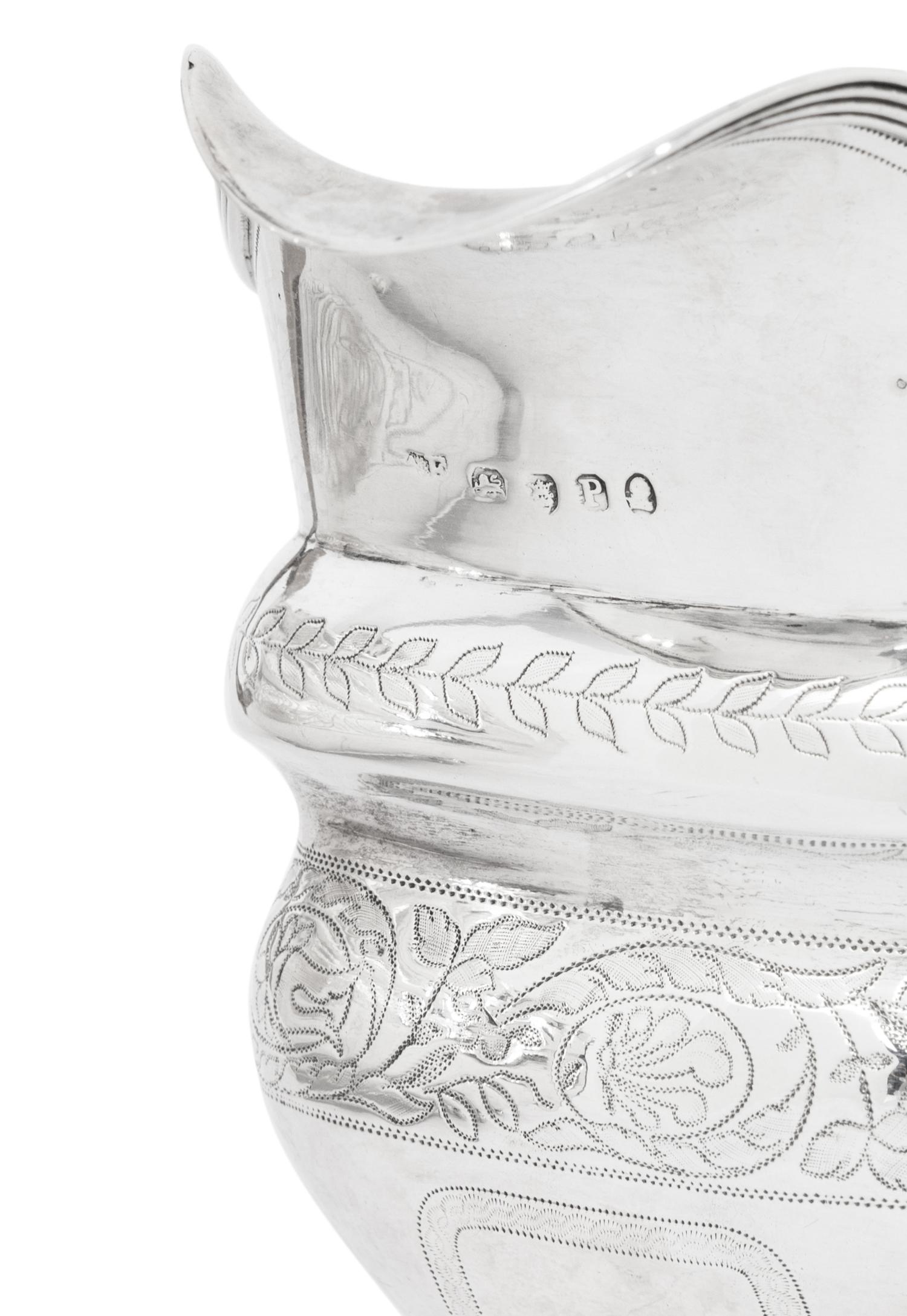 A George III Silver Three-Piece Tea Service
