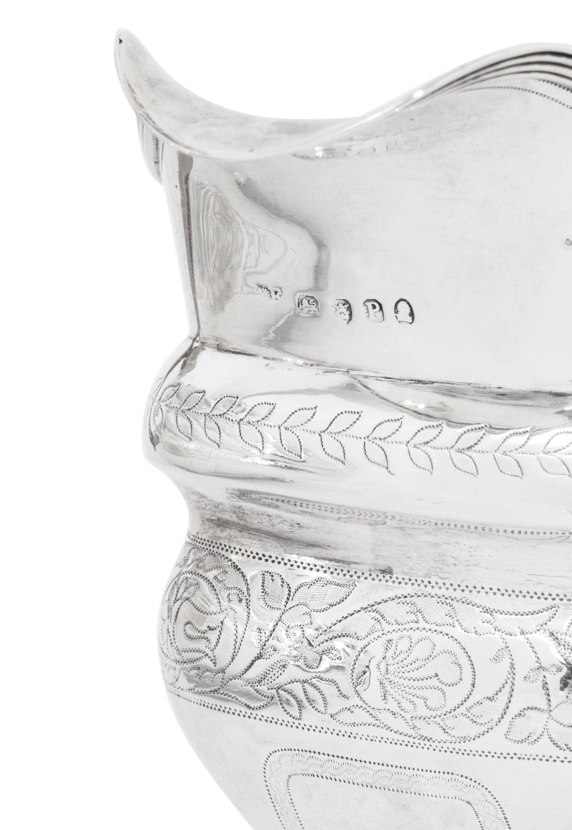 A George III Silver Three-Piece Tea Service