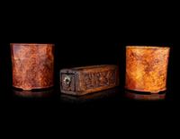 Three Hardwood Scholar‘s Objects