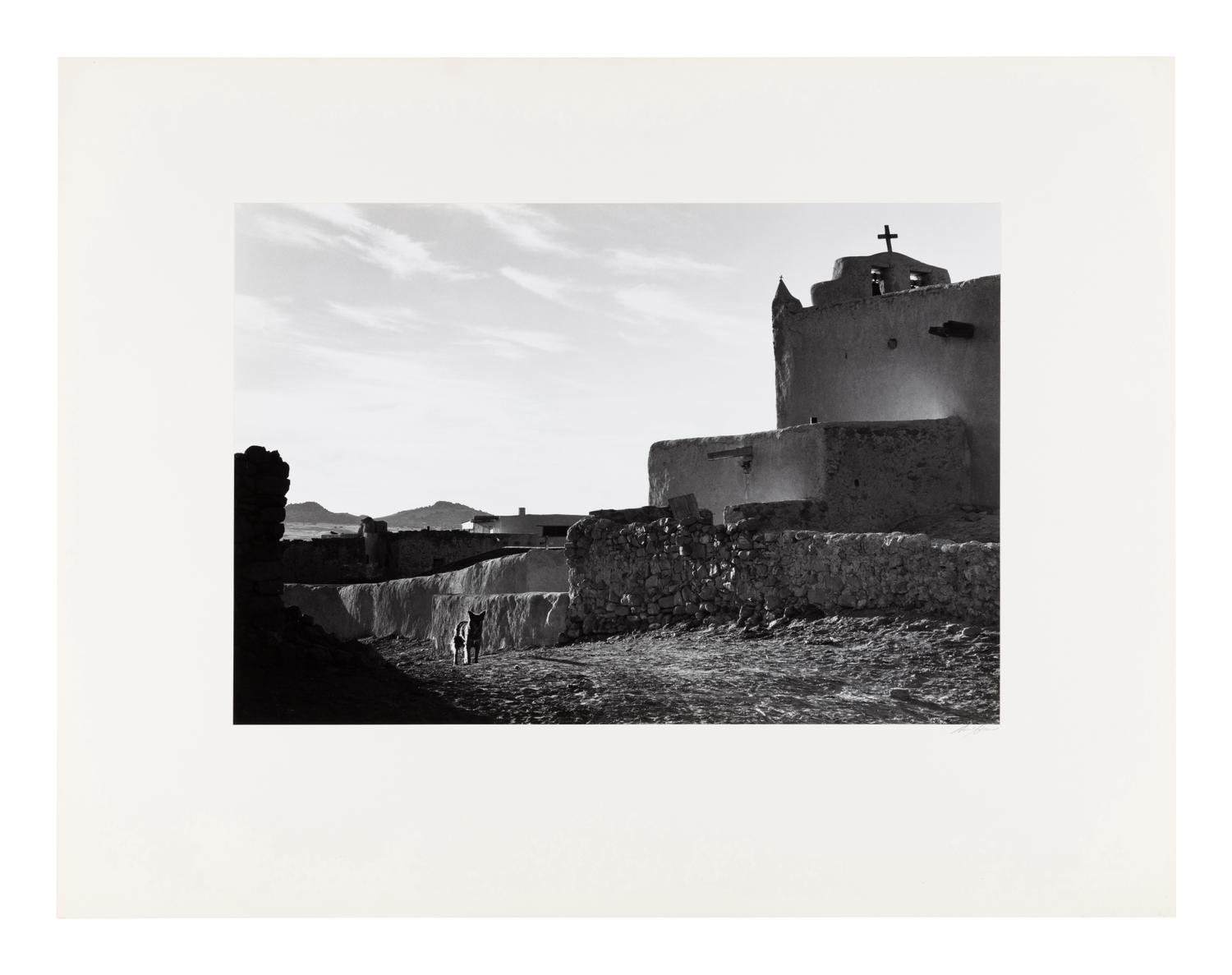 Ansel Adams (1902-1984) Laguna Pueblo, New Mexico, 1928