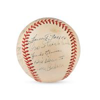 A 1952 Pittsburgh Pirates Team Signed Autograph Baseball