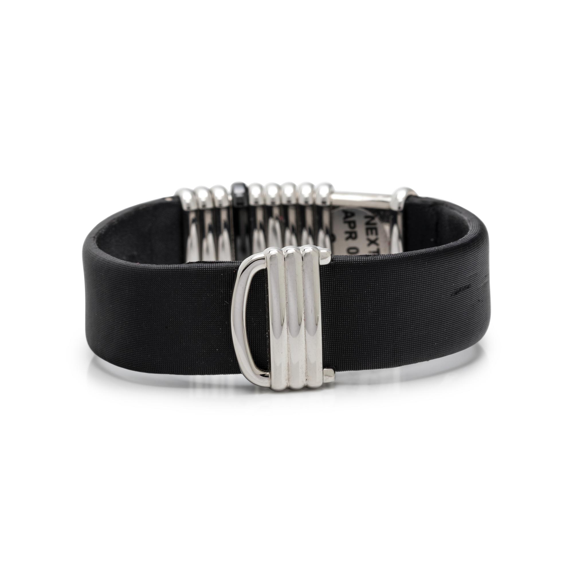CARTIER, REF. 2611 STAINLESS STEEL, TITANIUM AND DIAMOND 'DECLARATION' WRISTWATCH