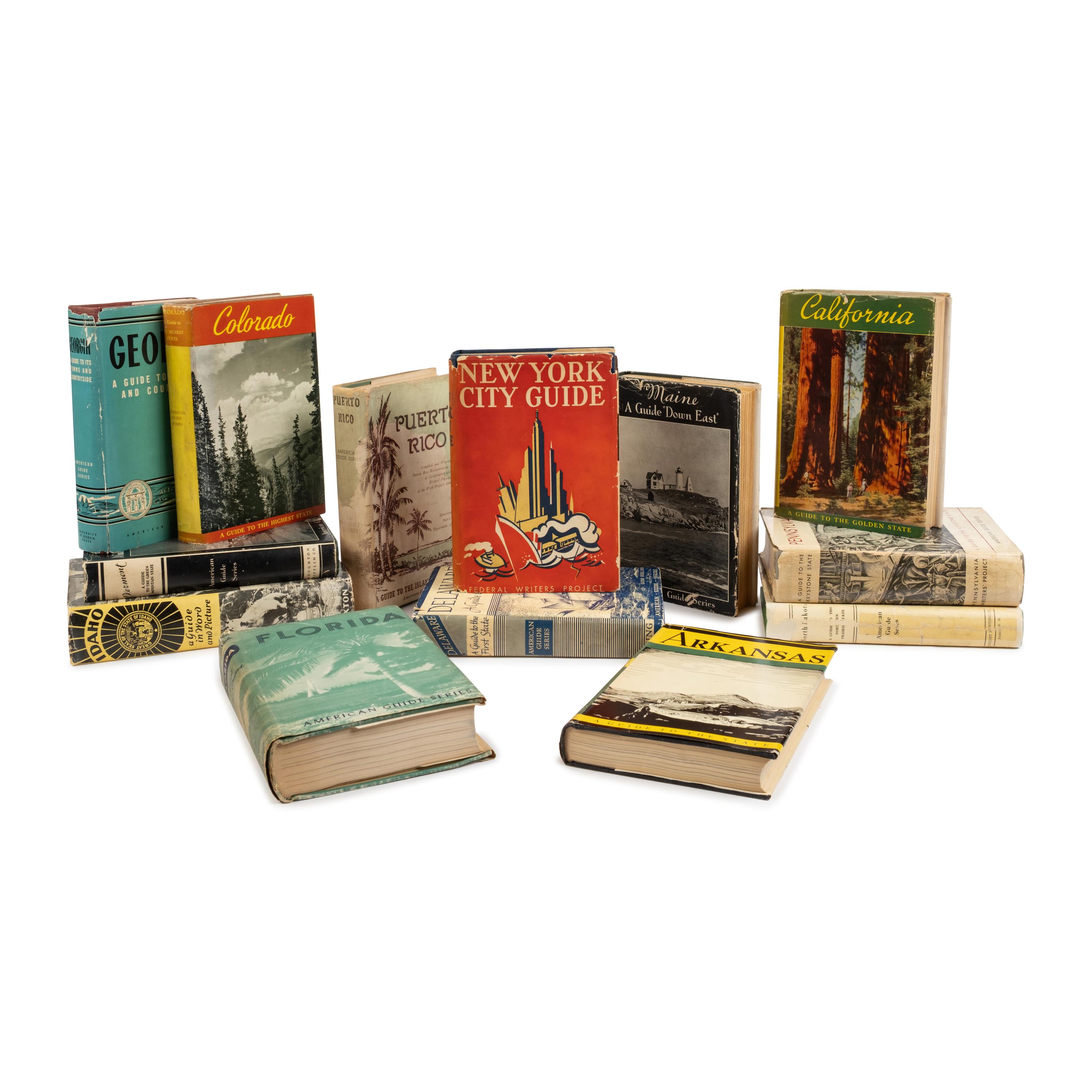[Works Progress Administration]. A complete run of the American Guide Series. [New York, Portland, Chicago, Washington, D.C, et al: V.p.], 1937-1941.