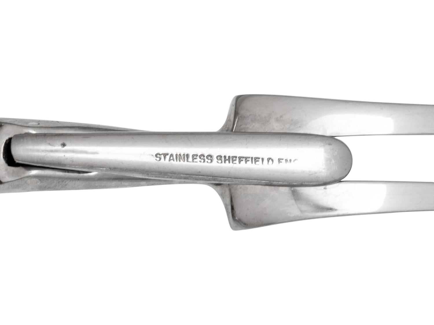 An English Antler-Handle Dessert Flatware Service