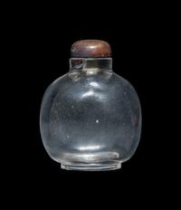 A Large and Fine Chinese Rock Crystal Snuff Bottle